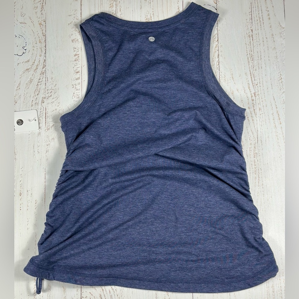 Apana Ruched Tank Top, Inkwell, Size Small - Picture 2 of 10